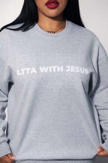 LTTA With Jesus Crewneck