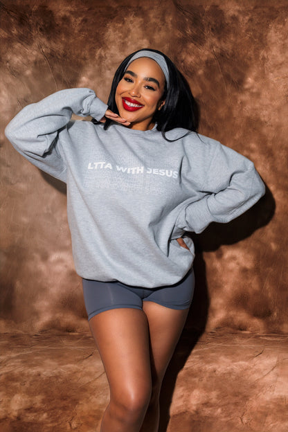 LTTA With Jesus Crewneck